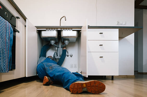 Professional Drain Cleaning technician working in Langeloth, PA